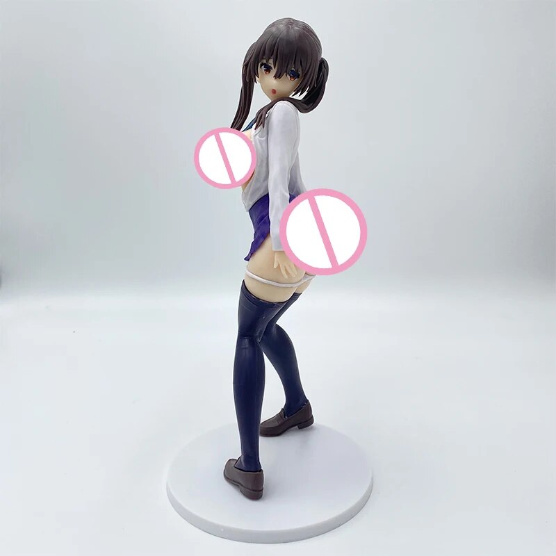 27cm Native FROG JK Mataro Yuzu Fuyunoki Sexy Girl Anime Figure Daiki Kougyou F-ism Shoujo Action Figure Adult Model Doll Toys
