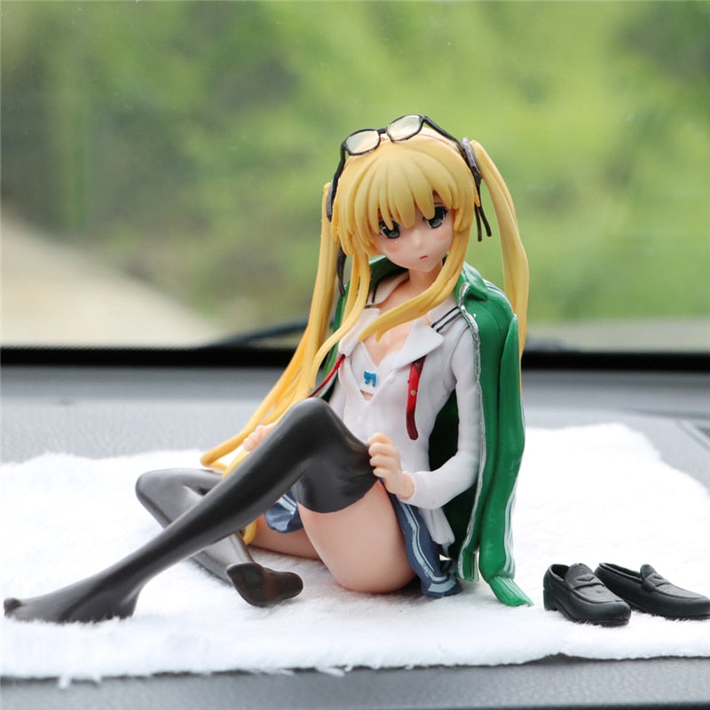 12cm Japan Anime How to Raise a Boring Girlfriend Figure Sexy Girl Doll Eriri PVC Action Figurine Doll Model Statue Collection