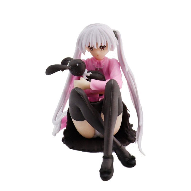 9CM Anime Figure Kasugano Sora Rabbit Hugging Version Car Decoration Action Figurine PVC Kawaii Onboard Ornament Model Doll Toys