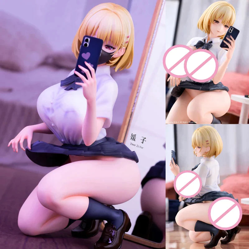 180mm NSFW Insight Lovely Project Anime Hentai Figure Himeko Soft ver PVC Action Figure Adult Collection Model toys doll gift