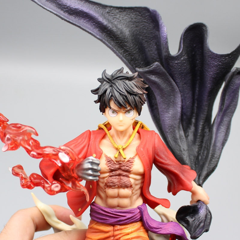 31cm Anime One Piece Figure GK Ghost Island Monkey D. Luffy Action Figure Standing PVC Luffy Collection Model Children Toys
