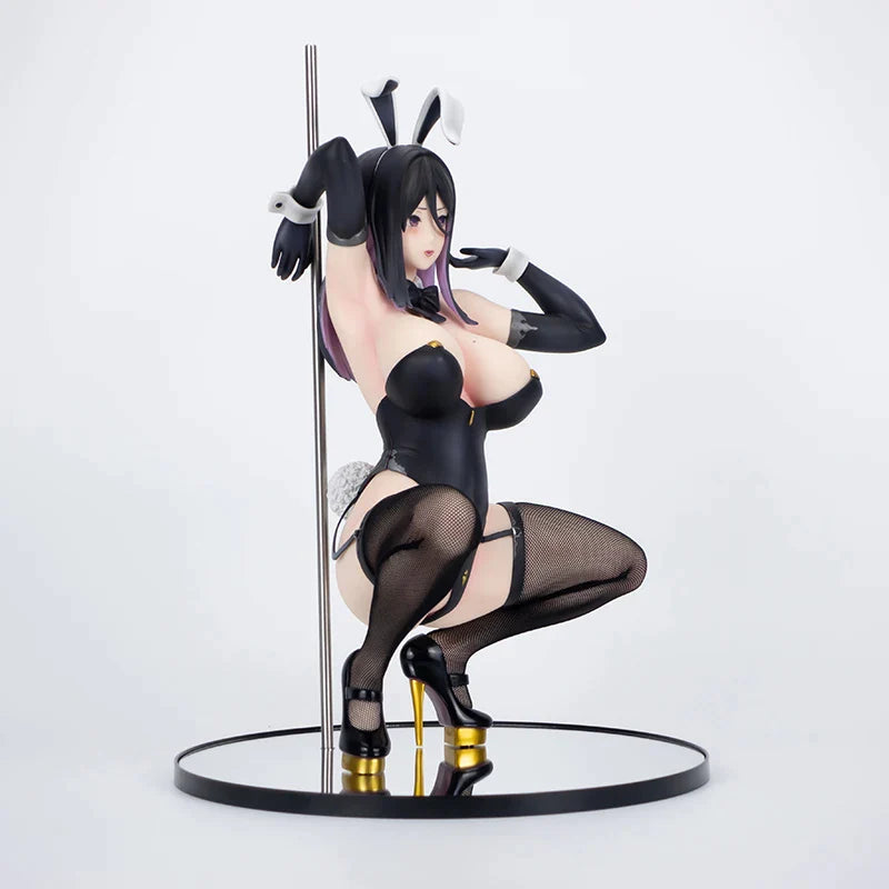 34CM Super Size Native BINDing Anime Girl Momose Shino 1/4 Bunny Ver Girl Figure PVC Action Figure Adult Collection Model Doll