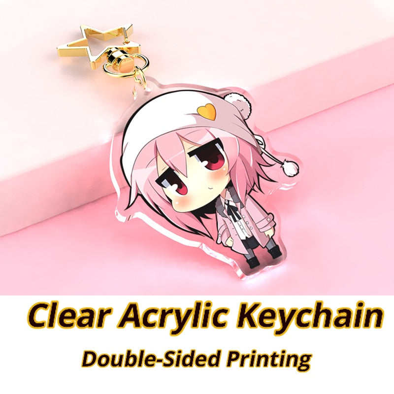 Custom Acrylic Keychain | Print on demand Acrylic chain | custom anime epoxy chain | Custom anime keychain