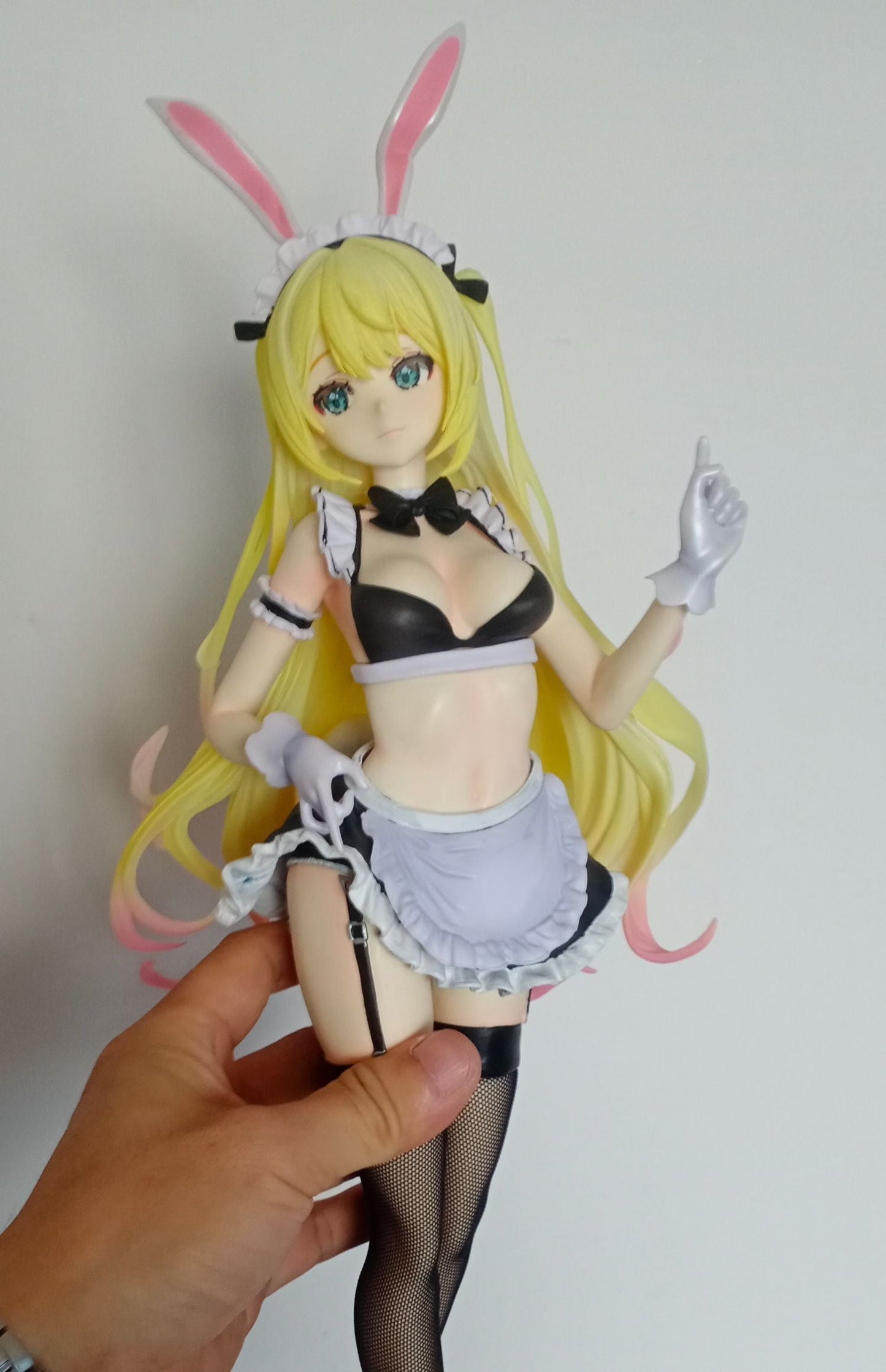 45CM FREEing B-STYLE Bunny Girl Figure Eruru Maid 1/4 Bunny Ver PVC Action Figure Adults Toy Collection Model Doll Gifts