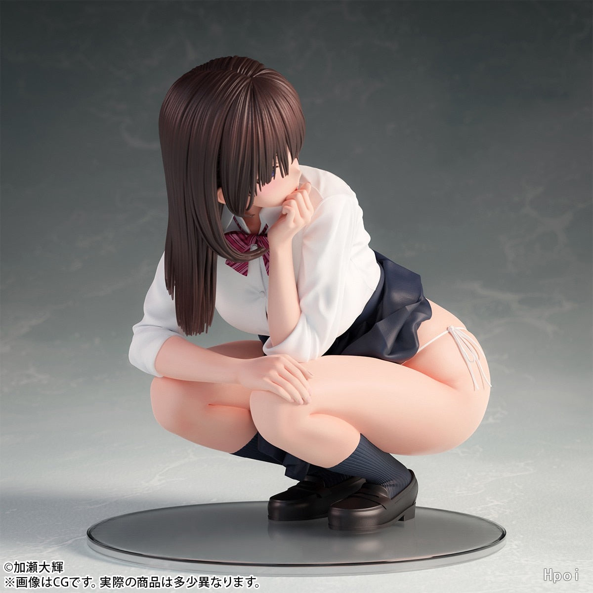 11CM B full Daiki Kase Illustration Shagami JK-san 1/7 Sexy Girl PVC Action Figure Adult Collectible Model Toys doll Gifts