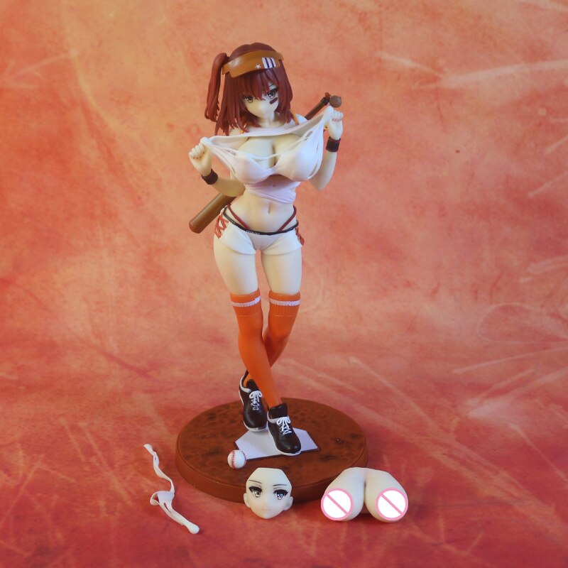 27cm SkyTube Sexy Girl  Anime Figure Baseball Girl Hentaii Action Figure illustration by Matarou Figurine Adult Model Doll Toys