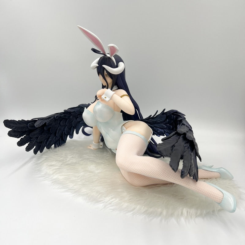 30cm FREEing B-STYLE Overlord IV Albedo Bunny Sexy Anime Girl Figure KDcolle Albedo Wing Action Figure Adult Model Doll Toy Gift