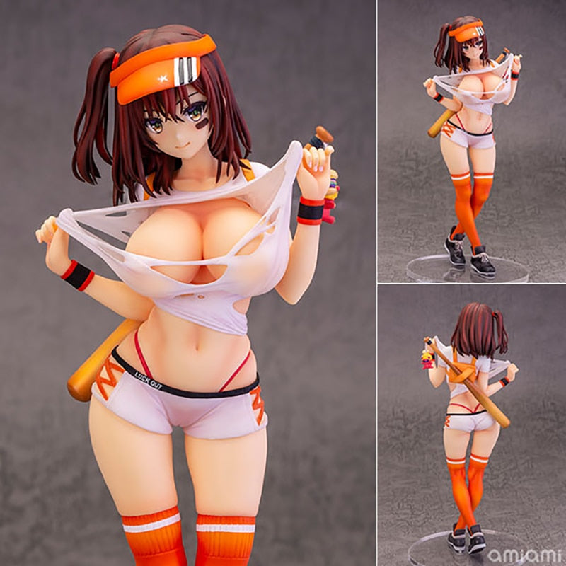 27cm SkyTube Sexy Girl Anime Figure Baseball Girl Action Figure illustration by Matarou Figurine Collectible Model Doll Toy Gift