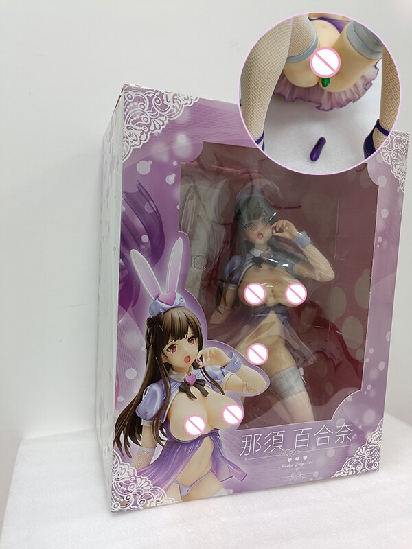 26cm Native BINDing Aika Kango Sexy Anime Figure Aika Kango Bunny Girl Action Figure Yurina Nasu Sexy Girl Figure Adult Doll Toy