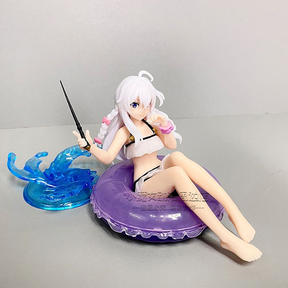 New Japanese Anime Sexy Girl Swimsuit girl Maid PVC Action Figure Toy Statue Adult Collection Model Doll Gift