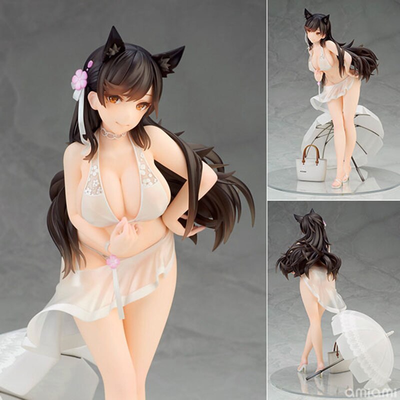 18cm Alter Azur Lane Atago Sexy Anime Figure Azur Lane Atago Manatsu no Koushinkyoku Ver. Action Figure Adult Model Toys