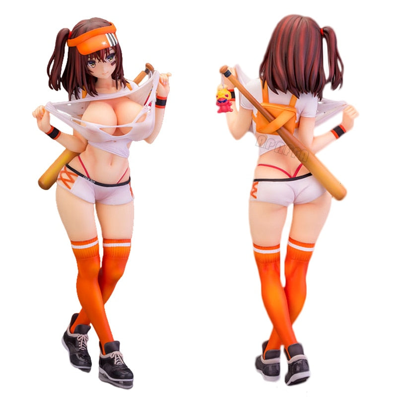 27cm SkyTube Sexy Girl  Anime Figure Baseball Girl Hentaii Action Figure illustration by Matarou Figurine Adult Model Doll Toys