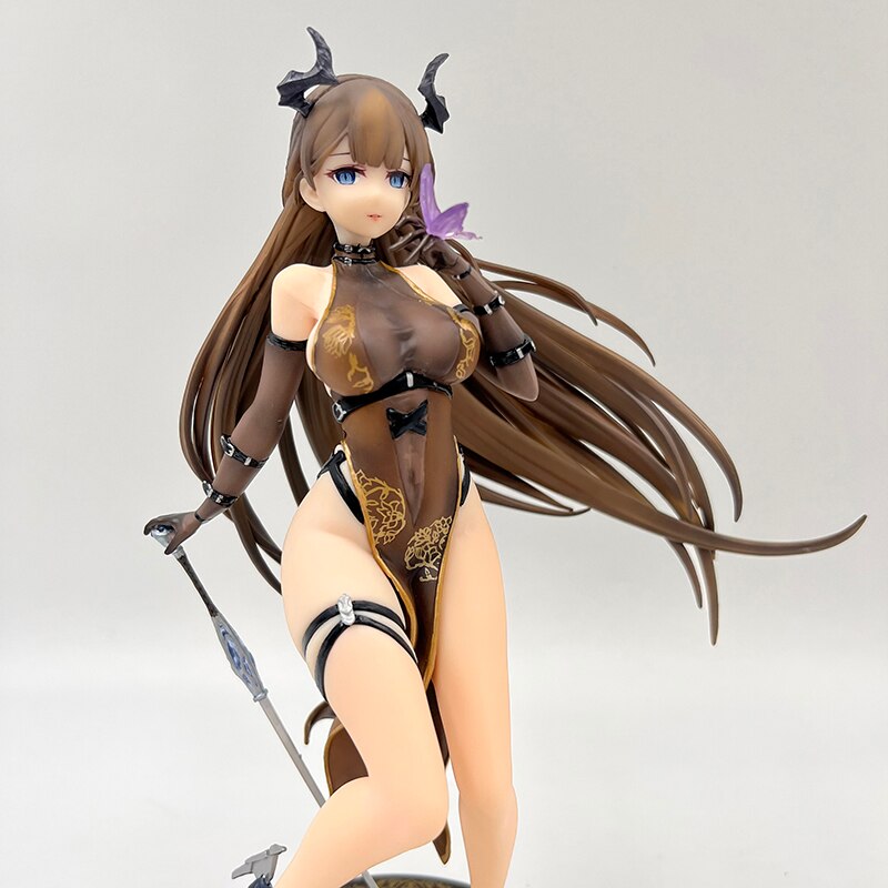 26cm Lost Order Hobby sakura Anime Figure Moen Devil Action Figure Sexy Girl Figure Aldult Collectible Model Doll Toys Gifts