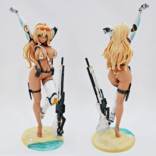 30cm SkyTube Nidy-2D- Gyaru Sniper Girl Anime Figure HIRO Girl Sniper Hentai Action Figure Collection Model Doll Toys