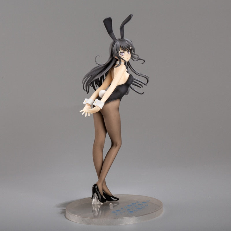 23cm SkyTube Astrum Design Anime Figure White Bunny Girl Action Figure Mai Sakurajima Bunny Figure Collectible Model Doll Toys