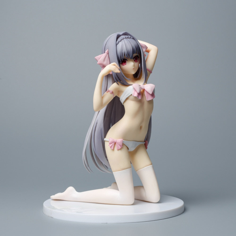 17cm Tsuki ni Yorisou Otome no Sahou Luna Sakurakouji Cherry Blossom Color ver Pvc Action Figure Collection Hentai model toys