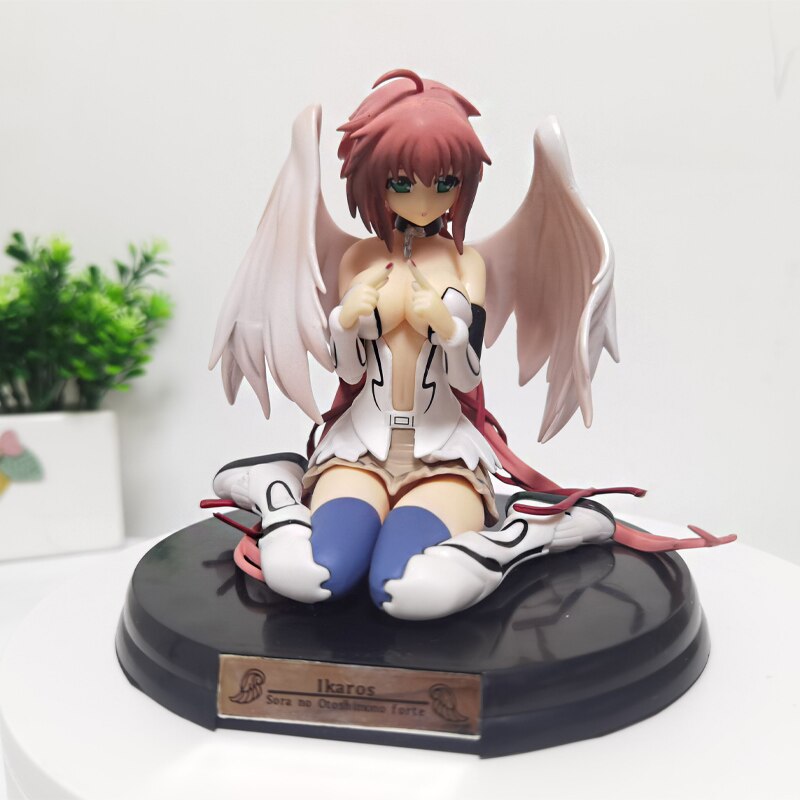 23cm Sora no Otoshimono Forte Anime Figure Ikaros Action Figure Icarus Figurine PVC Sexy Girl  Adult Collection Model Doll Toys