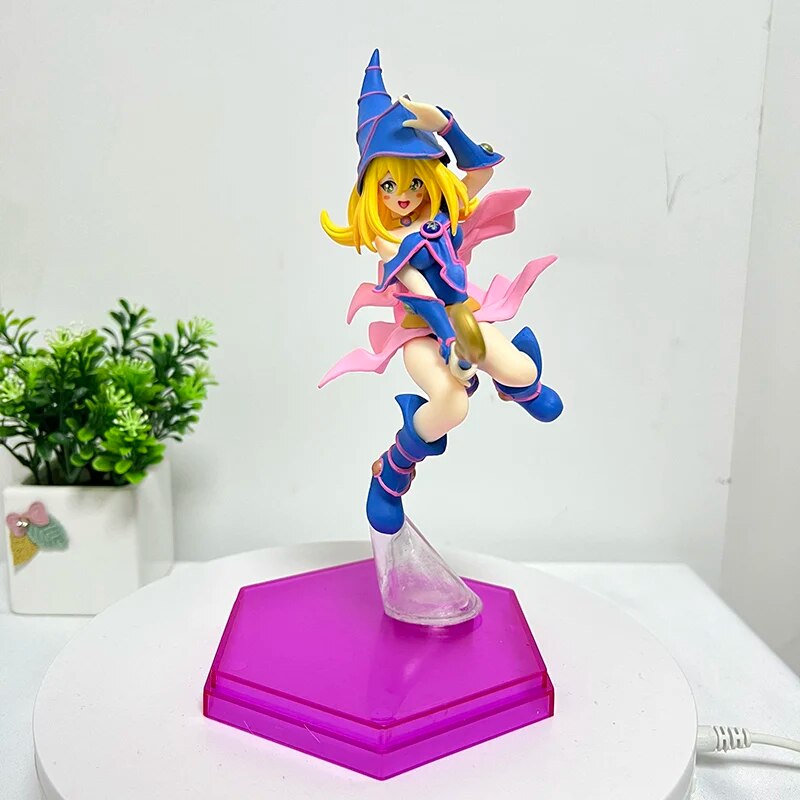 21cm POP UP PARADE Dark Magician Girl Sexy Anime Figure Yu-Gi-Oh! Duel Monsters Action Figure Collection Model Doll Toys