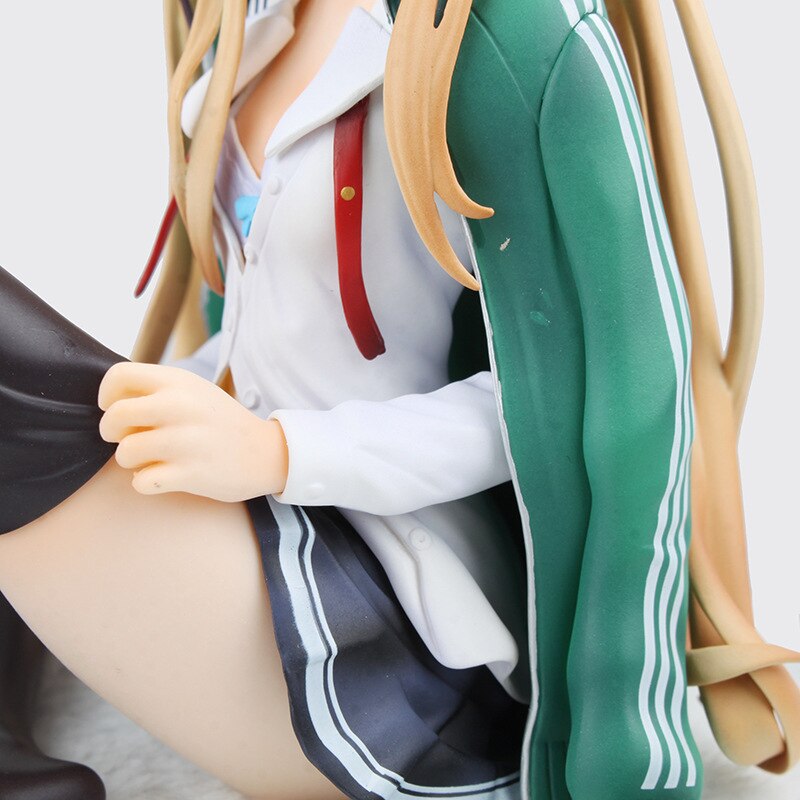 12cm Japan Anime How to Raise a Boring Girlfriend Figure Sexy Girl Doll Eriri PVC Action Figurine Doll Model Statue Collection