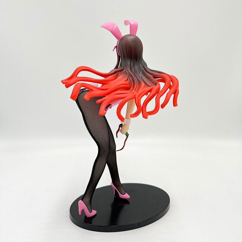 25cm Demon Slayer Kamado Nezuko Sexy Anime Figure Kimetsu no Yaiba Nezuko Bunny Girl Action Figure Collectible Model Doll Toys