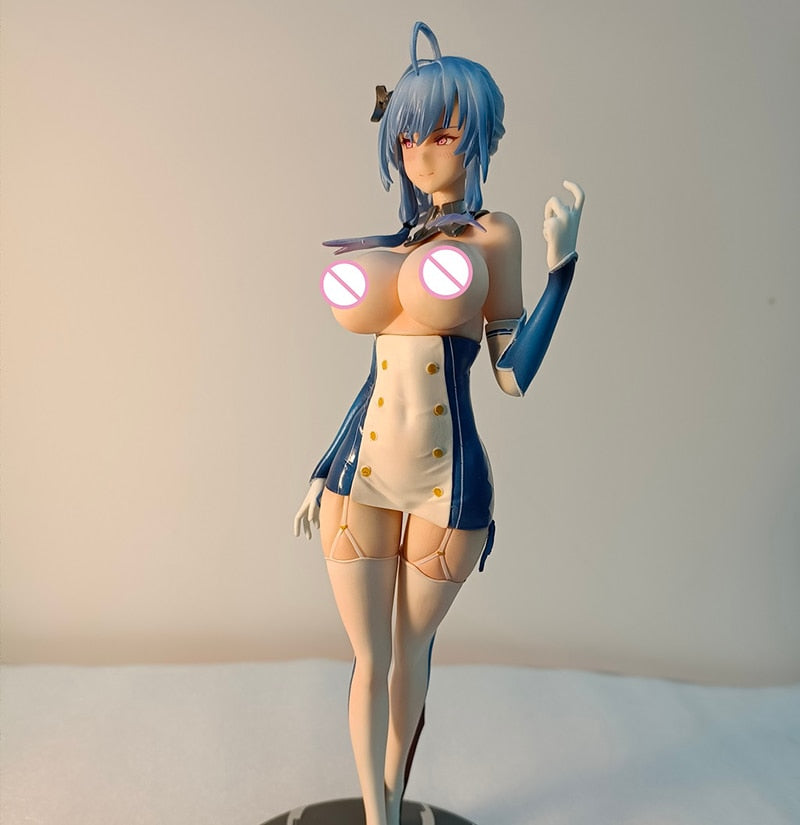 25cm Azur Lane Prince of Wales Sexy Girl Anime Figure Duke of York Action Figure The Laureate&#39;s Victory Lap Adult Model Doll Toy