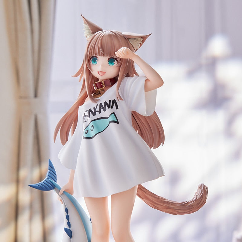 23cm My Cat is A Kawaii Girl Sexy Action Figure Rabbit Ears Sexy Lovely Cat Girls Action Figure Model Doll Collection Toys Gifts