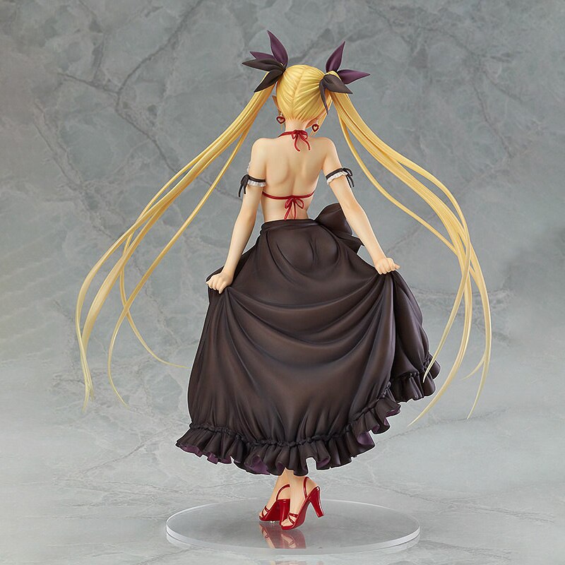 Anime Game Shining Heart Mistral Nereis Misty Figure Swimsuit High-heeled Shoes Sexy Girl Mistral Nereis Action Figure Model Toy