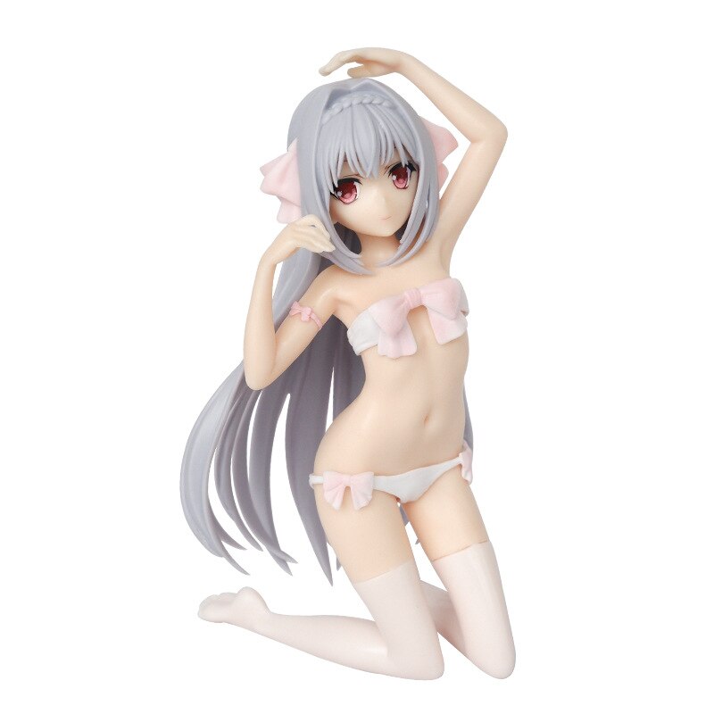 17cm Tsuki ni Yorisou Otome no Sahou Luna Sakurakouji Cherry Blossom Color ver Pvc Action Figure Collection Hentai model toys