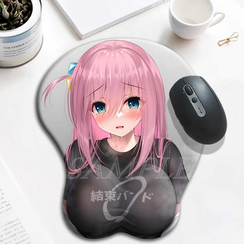 3D Boobs Mousepad | Oppai Ass Tits Mouse Pad | Silicone boobs mousepad