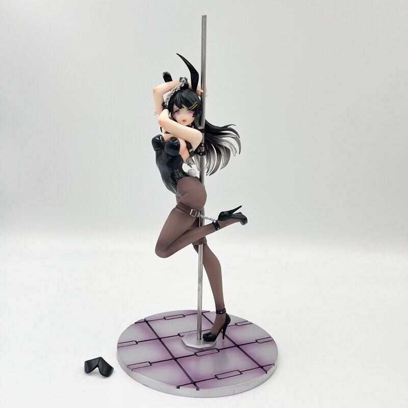 30cm FreeWillStudio FU Bunny Girl Anime Figure Senpai Mai Sakurajima Sexy Action Figure Adult Collectible Model Doll Toys Gifts