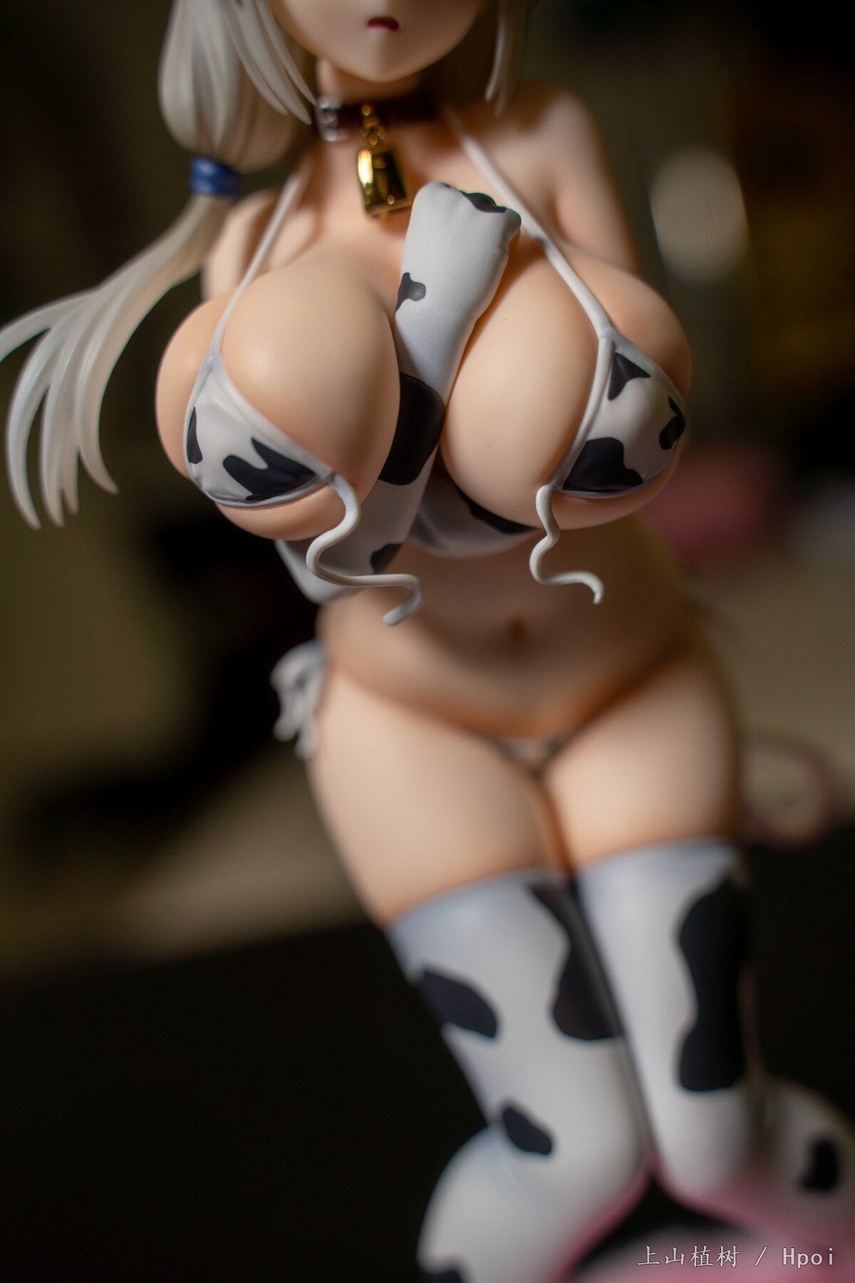 22CM Wave DreamTech Uzaki chan wa Asobitai Tsuki Uzaki Cow Pattern Bikini 1/7 Pvc Action Figure Toy Adult Collection doll gift