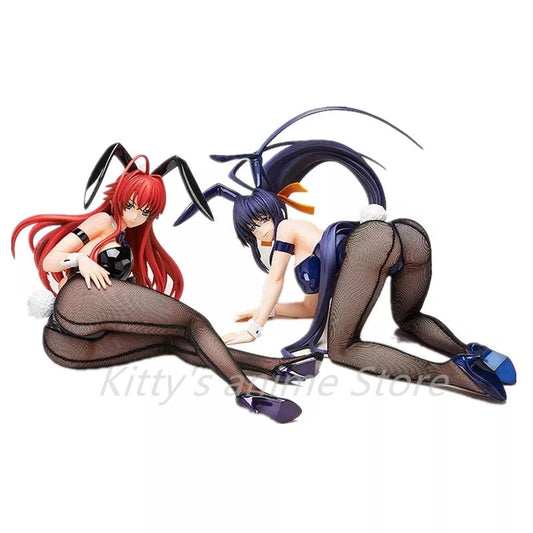 Native FREEing B-style High School DxD Anime Figure Rias Gremory Bare Leg Akeno Himejima Bunny Ver. Action Figure Toys Model