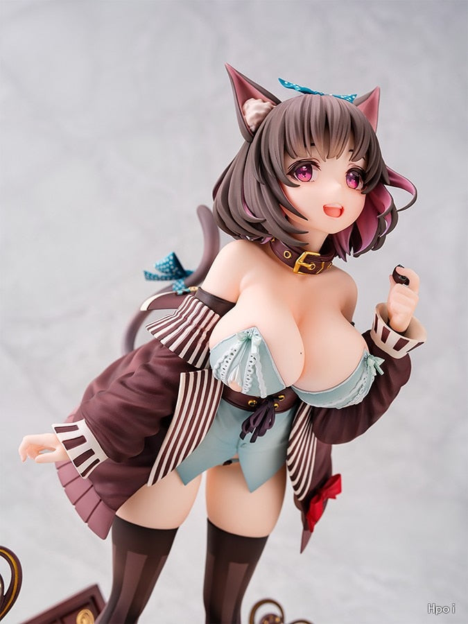 Native Rocket Boy Figure Mauve Cat Girl 1/6 Anime PVC Action Figure Toy Native Game Statue Adult Collection Model Doll Gift 24cm