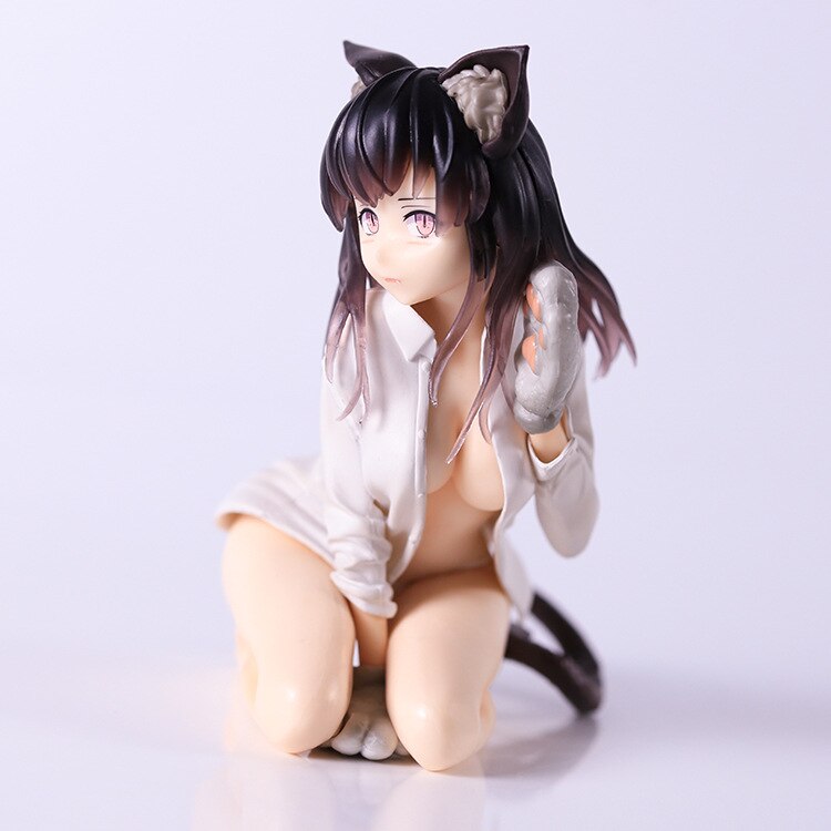 14cm DCTer Koyafu Catgirl Mia Sexy Girl Anime Figure Nekomusume Catgirl Mia Action Figure Adult Collection Model Doll Toys