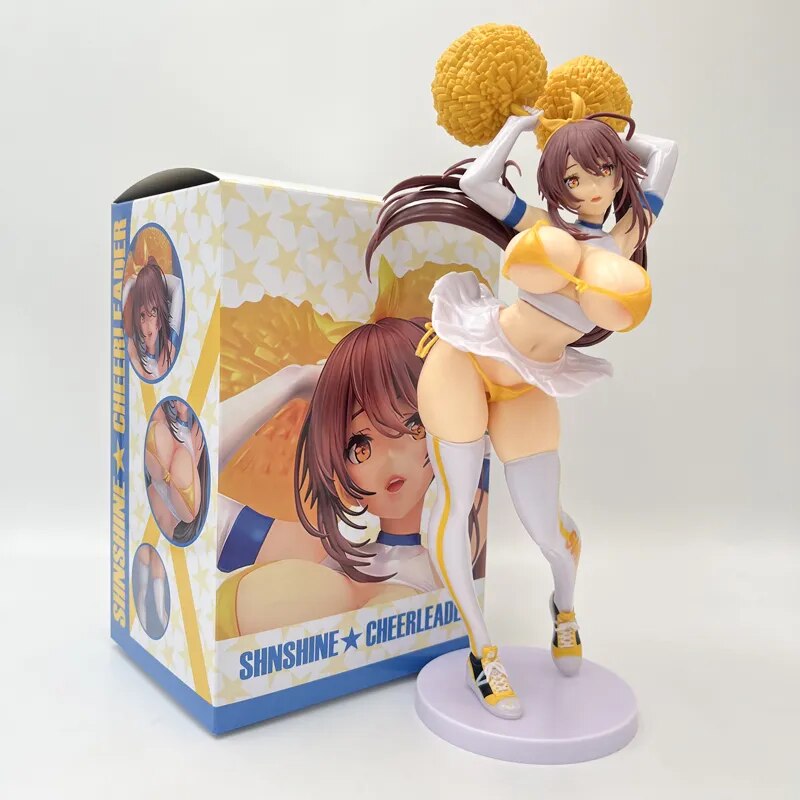 29cm Native Rocket Boy Sunshine Cheerleader Sexy Girl Anime Figure Mataro Original Action Figure Collectible Model Doll Toy Gift