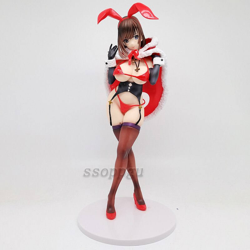 Anime Mataro Native FROG Yuzu Fuyunoki Figure Pink Cat Christmas Bunny Girl Adult Girl PVC Action Figure Collection Model Toys