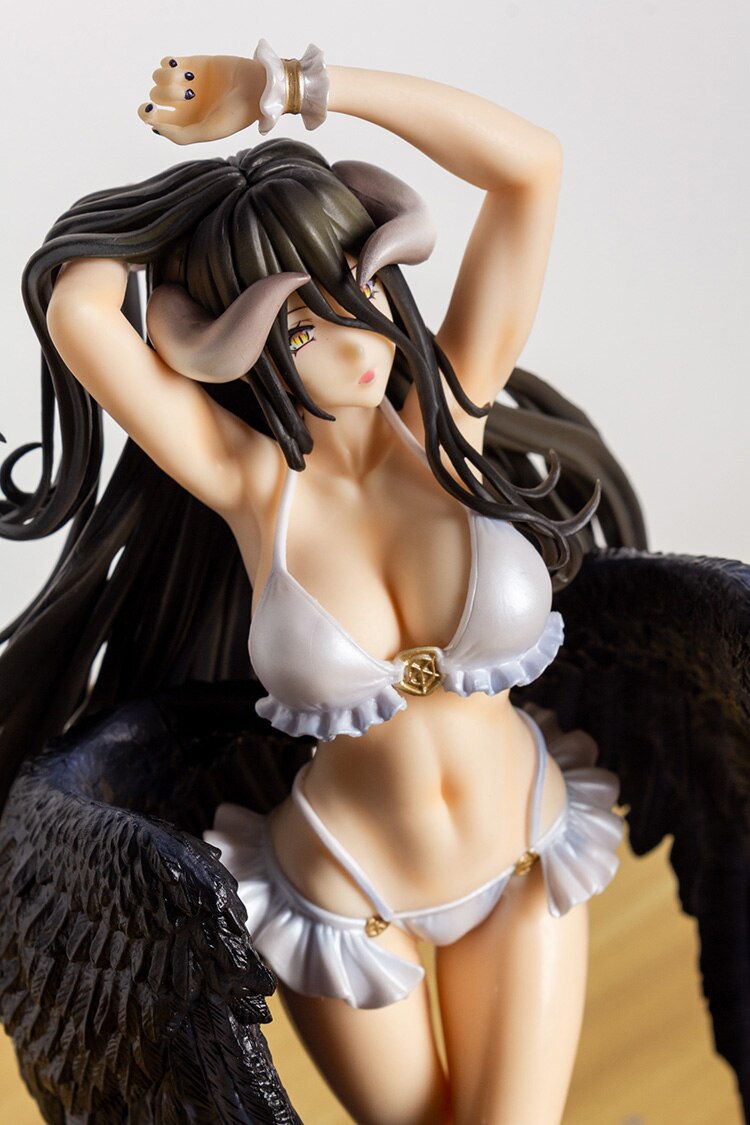 1/7 Scale SSFigure Anime OVERLORD Albedo Swimsuit Ver. Japaense Anime Girl PVC Action Figure Toy Statue Model Collectible Doll