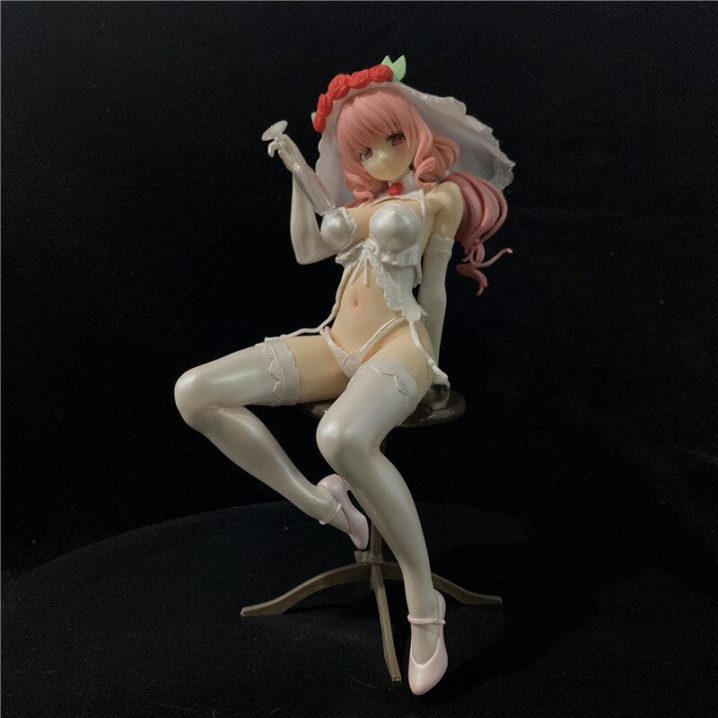 18-22CM Alphamax SkyTube Wedding Girl Kamino Shizuku 1/6 Sexy Girl PVC Action Figure Adult Collection Model doll Toy Figurine