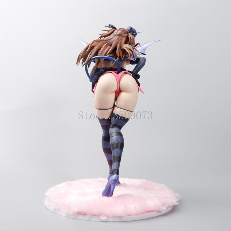 25cm Mataro Original Character Lilith Sexy Anime Figure Hentai Native Lilith Pink Cat Action Figure Adult Collection Model Toys