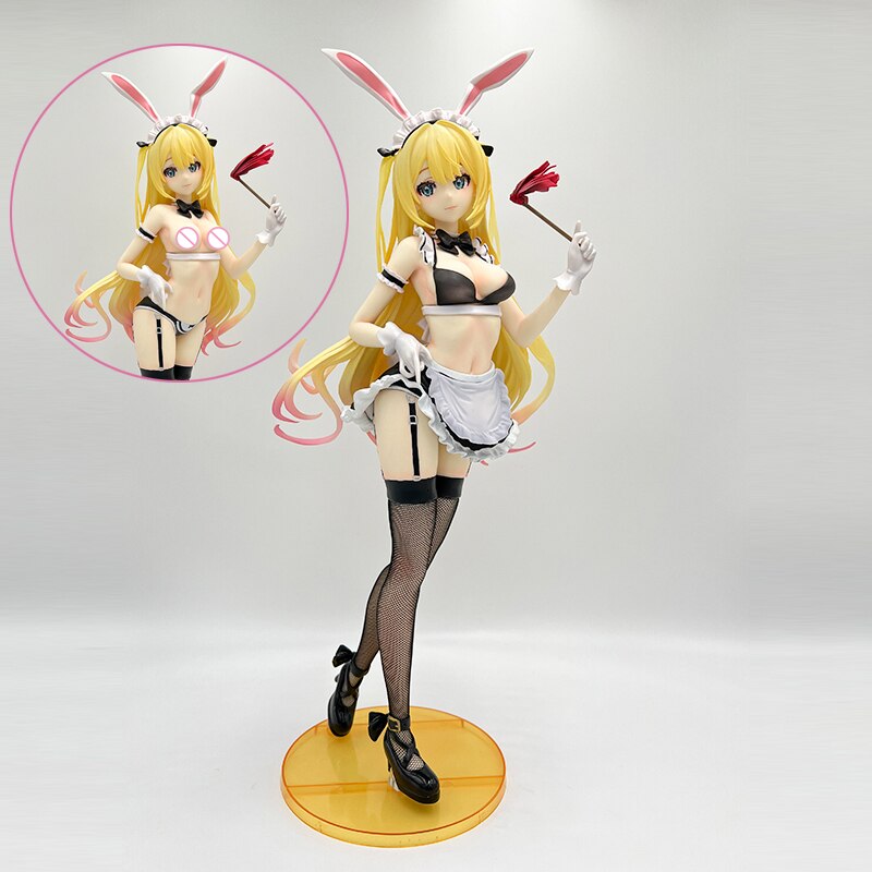 45cm B-STYLE Eruru Maid Sexy Girl Anime Figure FREEing Original Character Eruru Bunny Girl Action Figure Adult Model Doll Toys