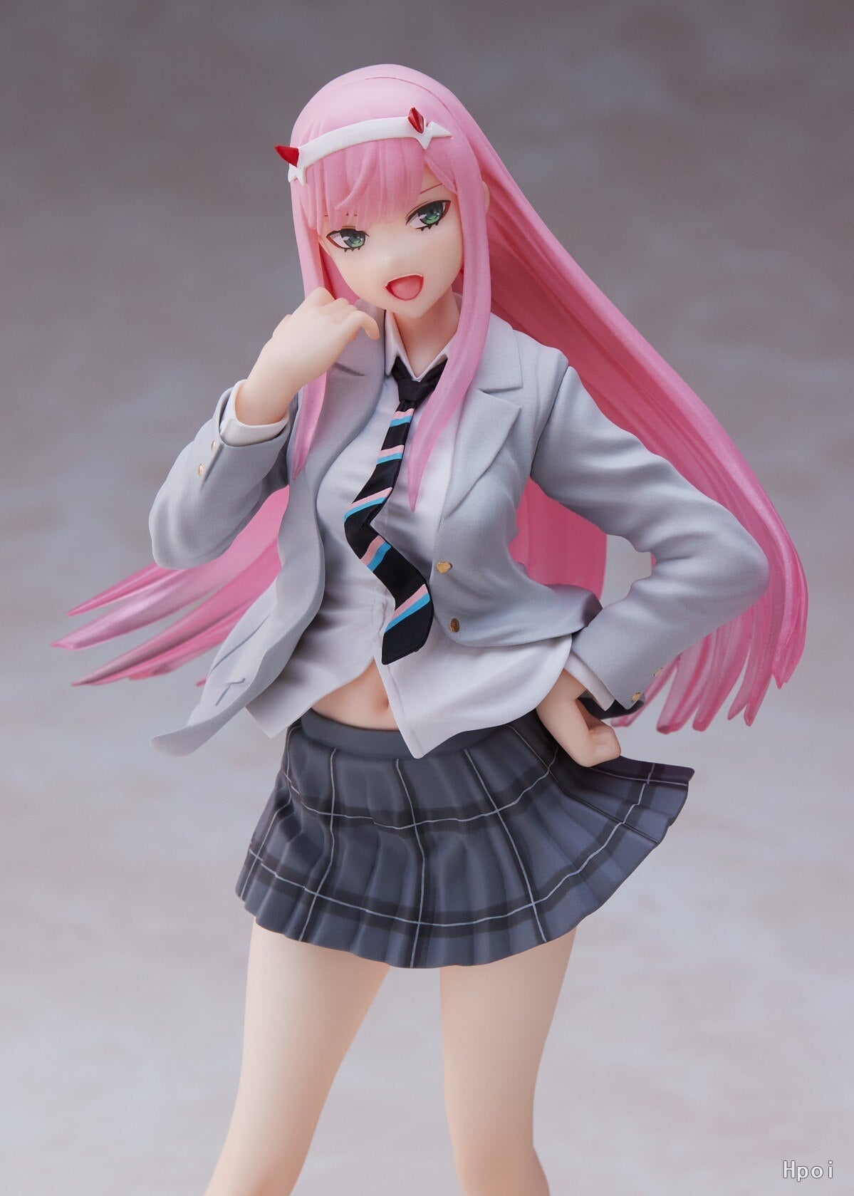 19cm Darling in the FranXX Zero Two Seifuku ver. Pvc Action Figure Decoration Japanese Anime Collection toys model doll gift