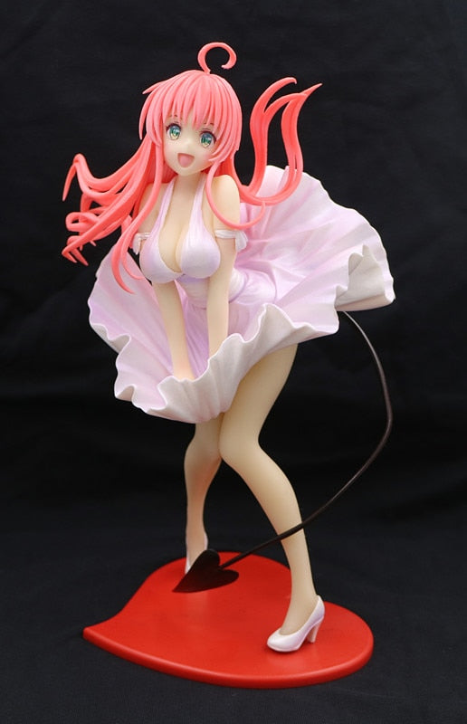 23cm To Love-Ru Darkness  Lala Satalin Deviluke Dress Style 1/7 PVC Action Figure Toy Statue Adults Collection Model Doll