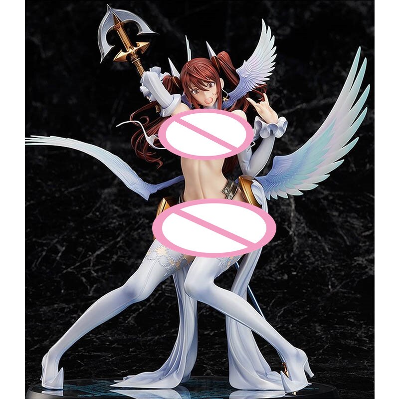 Native RAITA Pure White Magical Girl Sexy Girls PVC Action Figures Toys Japanese Anime Collection Model Dolls 24cm