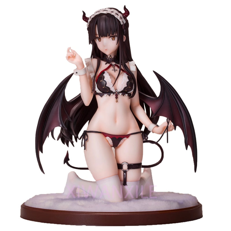 18cm Skytube Charm Taya Sexy Anime Figure AIKO Charm Taya Devil Maid Action Figure Taya Figurine Adult Collection Model Doll Toy