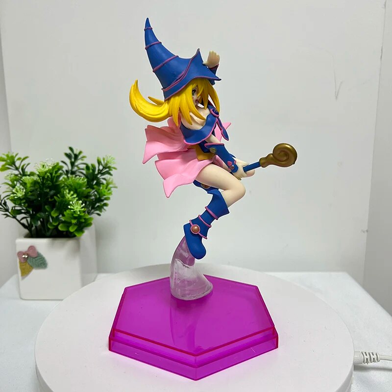 21cm POP UP PARADE Dark Magician Girl Sexy Anime Figure Yu-Gi-Oh! Duel Monsters Action Figure Collection Model Doll Toys