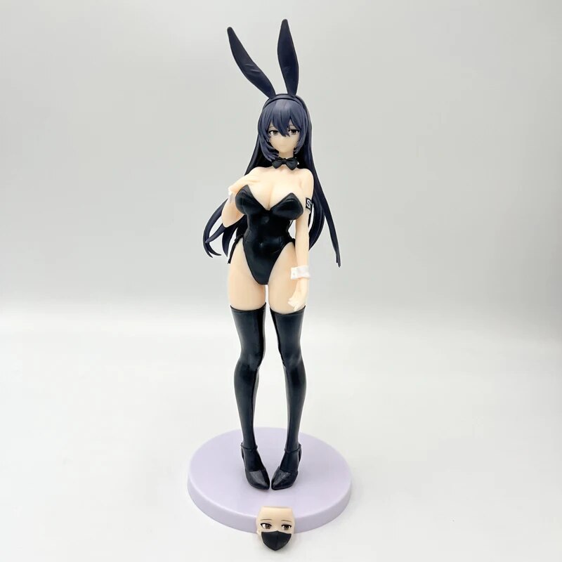 26cm Black Bunny Junpai chan Mask Sexy Girl Anime Figure Bfull FOTS JAPAN Bunny Juniors Action Figure Adult Sexy Model Doll Toys