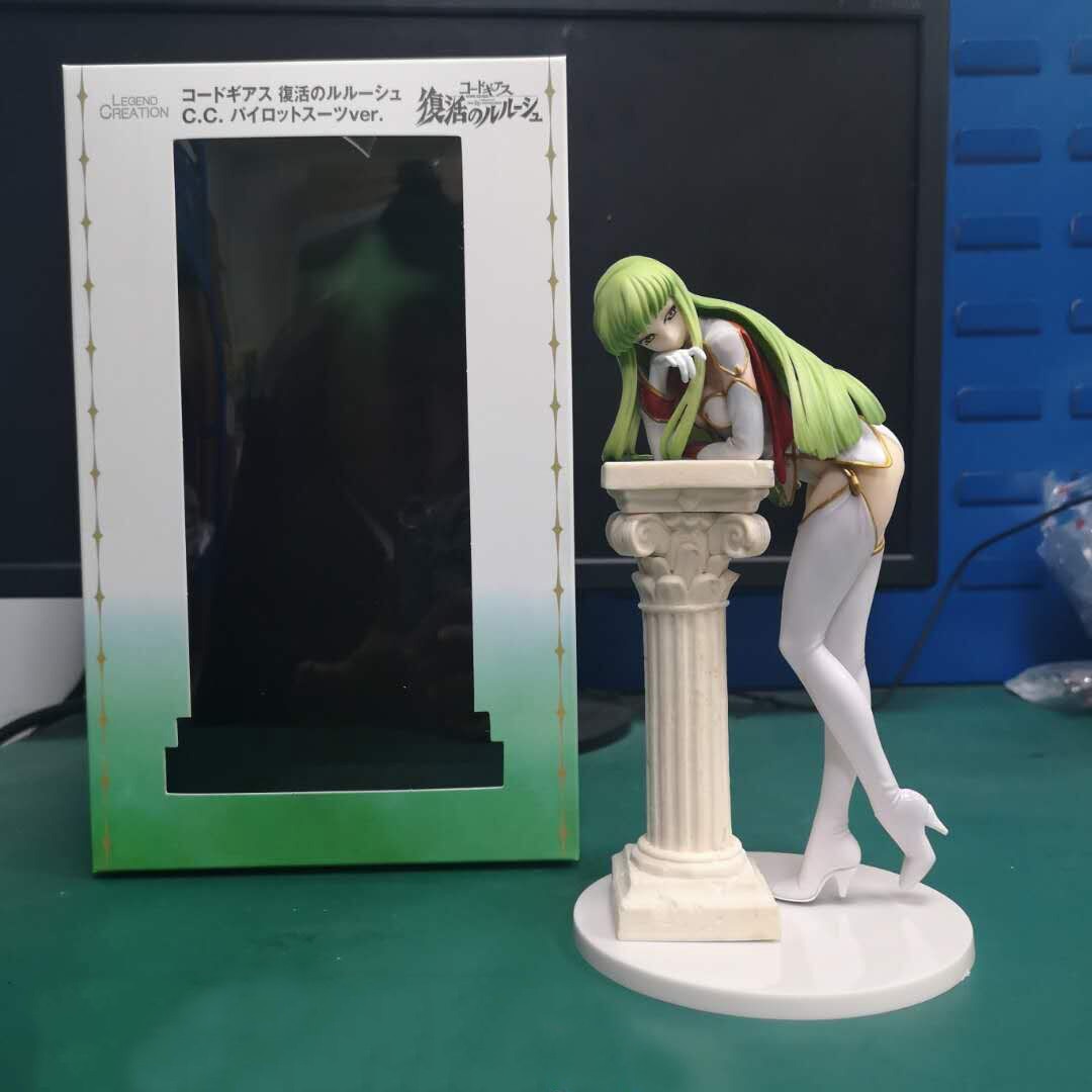 21cm G.E.M. Code Geass: Lelouch of the Rebellion R2 Sexy Anime Figure C.C. Action Figure C.C. Swimsuit Figurine Model Doll Toys