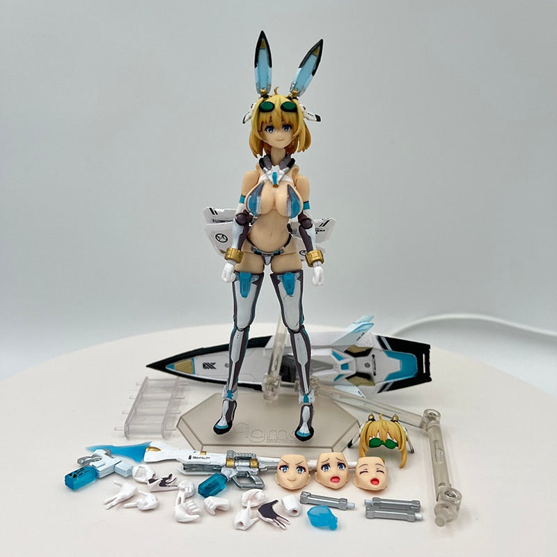 Figma #530 BUNNY SUIT PLANNING Sophia F. Shirring Anime Girl Figure Sophia F. Shirring Action Figure Collectible Model Doll Toys