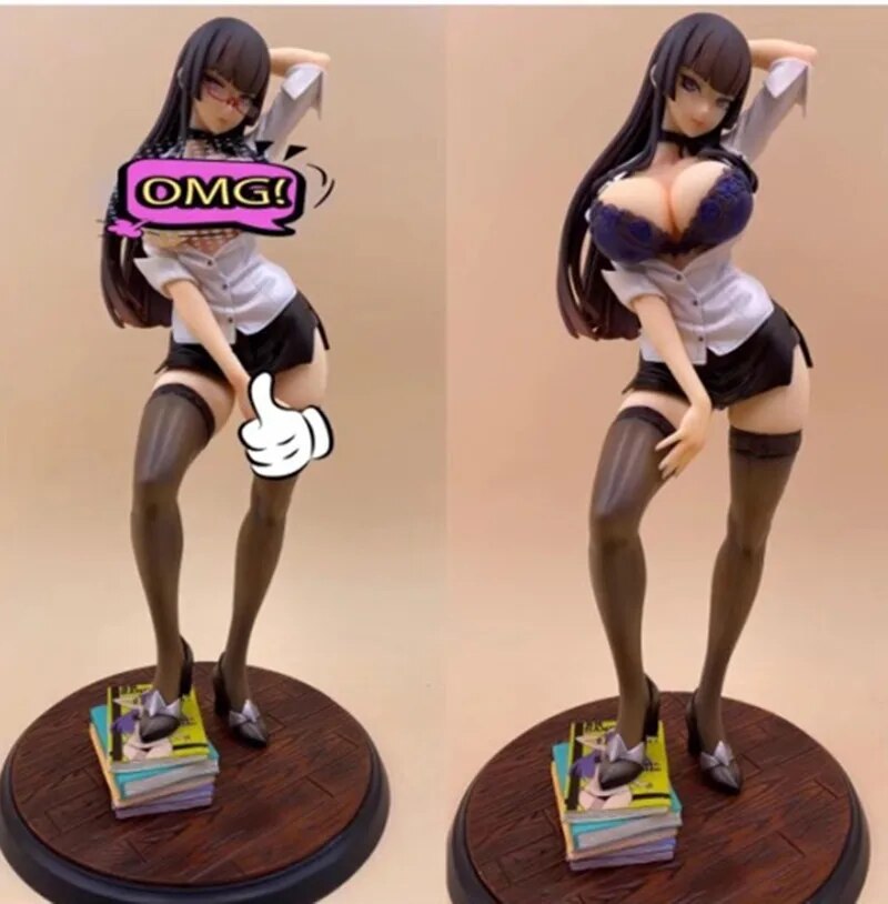 29cm SkyTube Ayame Illustration by Ban! Anime Figure Original Character Zac Aya Action Figure Adult Sexy Girl Model Doll Toys