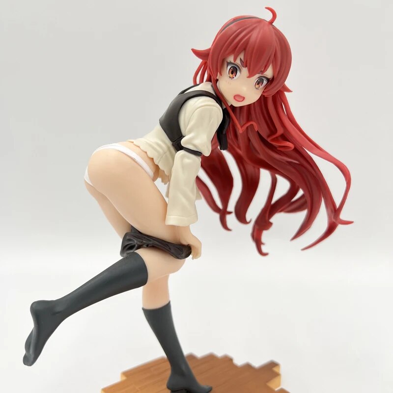 18cm Mushoku Tensei Jobless Reincarnation Anime Girl Figure Eris Boreas Greyrat Action Figure Sexy Collectible Model Doll Toys